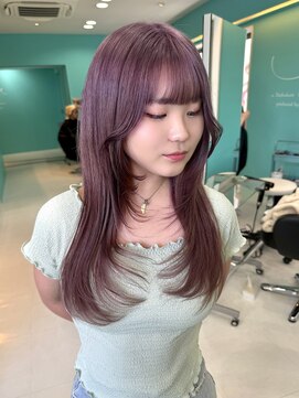 ユー イケブクロ(u Ikebukuro) 顔周りレイヤー / ラベンダーカラー