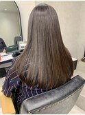 ロングヘア酸性ストレート　美由紀