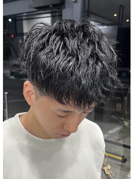 ネクストフォーヘアー(NEXT for hair) メンズショート　ソフトツイスト　パーマ
