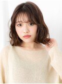 大人かわいいニュアンスパーマミニボブ//北浦和10代20代30代