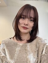 マルケ ドゥ マッシュ(MaruQuee de mashu)&nbsp;ミディアムレイヤー/顔まわり/シャギー/ハイレイヤーウルフ