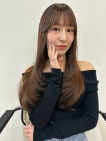 ニュイ 木更津(nuit)&nbsp;着物ヘア/大人ガーリー/ダークアッシュ/似合わせカット/木更津