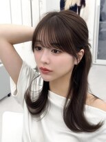 アマトウキョウスマートサロン(AMA TOKYO×Smart Salon) くびれレイヤー/顔まわりカット/レイヤーカット/小顔ヘア