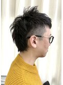 【大人メンズ】ウルフショート