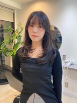 エンリッチヘア(enrich hair) レイヤーカット ベージュ