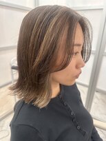 ビンナ(BINNA) 爽やかなグレージュインナーカラー