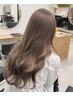 【透明感カラー】ダブルカラーorブリーチなしカラー＋オージュア4step　名駅