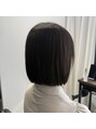 アンアトリエ バイ リュネッツ 町田店(En atelier by lunettes) 艶々ボブも得意です。