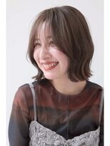 ソレイユカラー トヨカワ(SOLEIL COLOR TOYOKAWA)&nbsp;ショートボブくびれヘアブリーチグレージュ