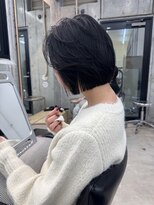 ラフ 立川(Laff) 切りっぱなしボブ/縮毛矯正/レイヤーボブ/髪質改善/大人ヘア