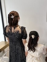 ヘアビジュー(hair bijou)&nbsp;ハーフアップ