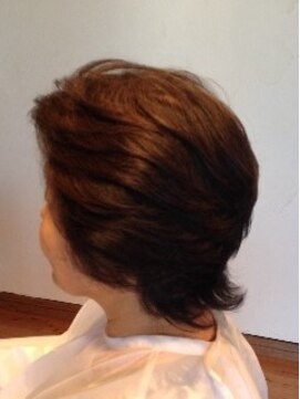 ブブグラスヘアー そとハネスタイル