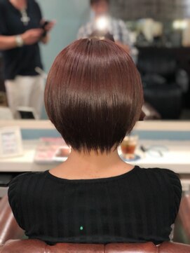 アルル 銀座(alulu) 小顔ショートボブ☆ベリーピンク