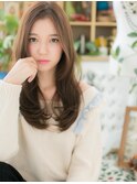 ■オリーブアッシュ小顔ロングレイヤー106-6★上尾20代30代40代!