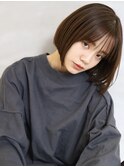 ナチュラルショートボブ【milly梅田】