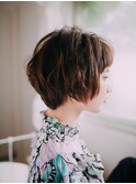 前髪パッツンショート/20代/30代/40代/50代/倉敷/白楽町