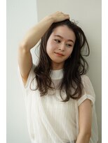 ウタ&nbsp;【uta 】かきあげバング×オリーブベージュ