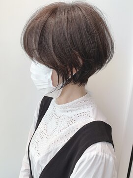 ステア ケース(stair case) くびれショートボブ/大人ミセスショートボブ/40代50代髪型