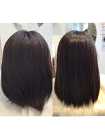 チェルシー 柏の葉キャンパス 髪質改善ケラチンブローアウト　ダブル施術(当日2回施術)