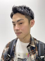 タカギ(TAKAGI) ビジネスショートパーマツーブロックサイドパートフェード25