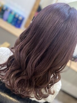 ラビス クローバー(Lovis clover) ショコラピンク ベビーバング 魅力倍増カール