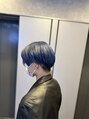 シーエスメイドバイシャチュー 姫路店(CS made by SHACHU)&nbsp;オシャレブルーカラー！！二回ブリーチ必須！！