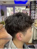 スパイラルパーマ