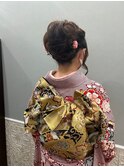 成人式ヘアセット