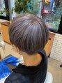 ヘアメイク パッセージ(hair make passage) ブリーチ＋アディクシーカラーで透明感を演出♪