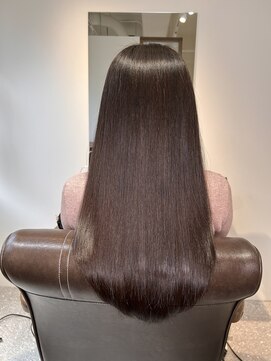 アールサロン 名駅(Rr SALON) 赤みを抑えたブラウンヘア/名駅/