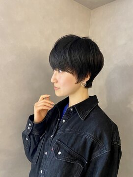 ハルキ ミナト ジャパン オオサカ(HARUKI MINATO japan OSAKA) グレージュアッシュグレージュショートカットミニ