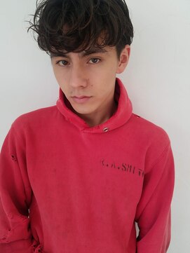 ガーランド (Garland) ニュアンスメンズパーマ×ツーブロックマッシュ