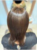 絹髪/髪質改善/髪質改善酸熱トリートメント/美髪/艶髪