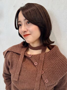 トリコ ショップアンドヘアサロン(tricot shop hair salon) ふんわりレイヤー/くびれミディ