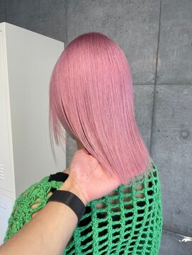 ニューワン バイ ネイバー 立川(Newone by neighbor) レイヤーカットナチュラルハイトーンデザインカラー[立川駅]