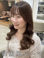 アミー 銀座(Ammy) 韓国風パーマ/コテ巻き風パーマ/レイヤーカット