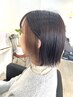 イヤリングカラー＋カット＋栄養トリートメント