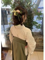 ファーレンピュアスウィート(fahren-pure-suite)&nbsp;卒業式お支度ヘアメイク袴着付け