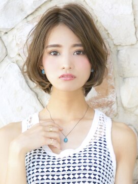 ロンド ロワール 門前仲町(Lond Loire) 前髪顔周りレイヤー髪質改善白髪染めショートボブ門前仲町0319