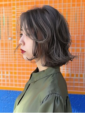 アルトリスト(Altruist Aging×HAIR&SPA) ★暗めカラーグランマッシュフェイスフレーミングデザインカラー