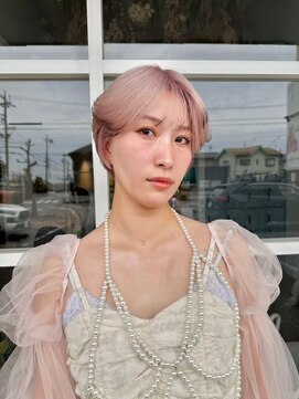 ロテ 名古屋 名駅店(Lote.) イメチェン/ホワイトブロンド/外ハネボブ/美髪/名古屋