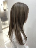 【北見】#ブリーチ#ケアブリーチ#ミルクティーカラー