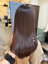 アズーア ヘアーアンドスパ(azure hair&spa)&nbsp;春のヴァイオレットピンク髪質改善カラー【横浜】