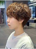 骨格を超える、マッシュ×パーマの黄金比