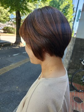 トリニティ ヘアー デザイン(TRiNiTy HAIR DESIGN) ショートボブ