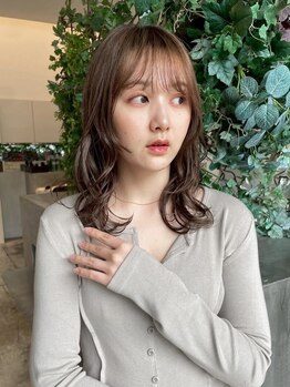 ワイビー グリーン リル(y.be green rel)の写真/【今福鶴見/蒲生】お客様一人ひとりに向き合い、ご希望に合わせたご提案◎似合わせ×再現性の技術力を是非