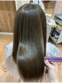 髪質改善カラー，オリーブカラー，赤み消しカラー【草加】