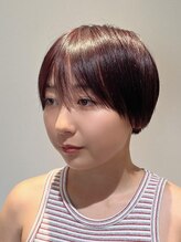 ビーアンドイー(B&E) 暗めカシスブラウン