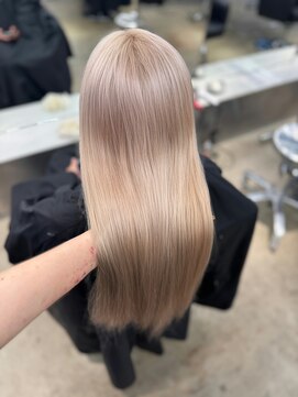 ペレ 栄店(PELE) ミディアムヘア/デザインカラー/フェイスフレーミング/栄