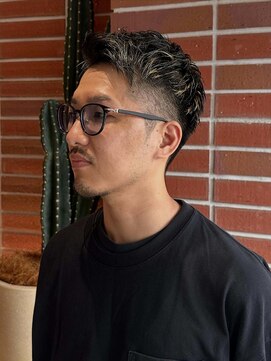 ルームヒゴバシ(room higobashi) メンズツーブロック メッシュスタイル